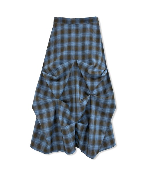 ANDGEEBEE（アンジービー）の「チェックランダムピックスカート（スカート・レディース・ブラック/ブルー・FREE）」の17枚目の写真