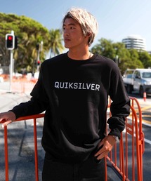 Quiksilver（クイックシルバー）の「DNA BIG CLICKER SWEA/クイックシルバー裏起毛スウェットトレーナー（スウェット）」