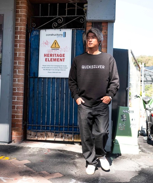 Quiksilver(クイックシルバー)の「DNA BIG CLICKER SWEA/クイックシルバー裏起毛スウェットトレーナー(スウェット・メンズ・ホワイト/ブラック/グレー・X-LARGE/SMALL/MEDIUM/LARGE)」の19枚目の写真