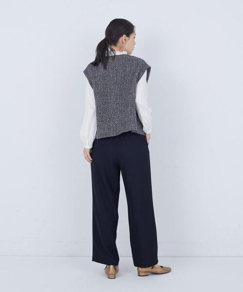 ADIEU TRISTESSE（アデュートリステス）の「MIXツイードベスト（ベスト・レディース・グレー系その他/オレンジ系その他・38）」の19枚目の写真