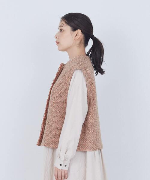 セール】MIXツイードベスト（ベスト）｜ADIEU TRISTESSE（アデュー