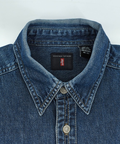 Levi's（リーバイス）の「【USED】90’s Levi’s デニム シャツ（シャツ/ブラウス・メンズ・ブルー・LARGE）」の8枚目の写真