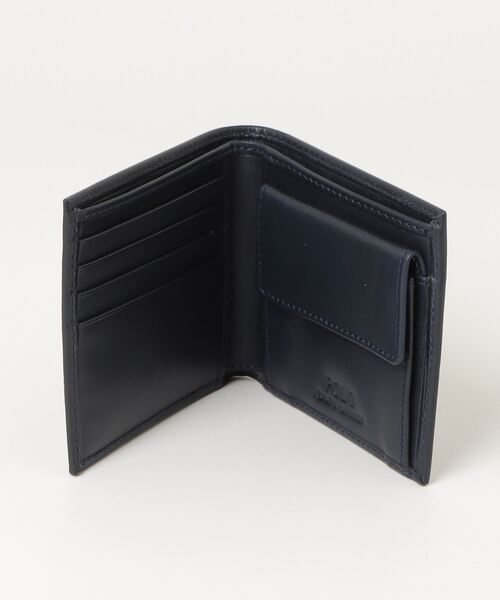 Polo ベア レザー ビルフォールド コイン ウォレット（財布）｜POLO