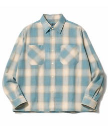 Beautiful Harmony（ビューティフルハーモニー）の「リサイクル糸オンブレチェックシャツ（シャツ/ブラウス）」