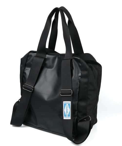 LUCEBER × BLACK LABEL 2WAY PARACHUTE BAG：ルースバー別注 2