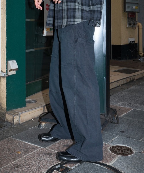 Jieda（ジエダ）の「別注　REMOVE DOUBLE KNEE PANTS（その他パンツ・メンズ・ブラウン/ブラック・1/2）」の3枚目の写真