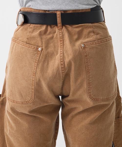 Jieda（ジエダ）の「別注　REMOVE DOUBLE KNEE PANTS（その他パンツ・メンズ・ブラウン/ブラック・1/2）」の12枚目の写真