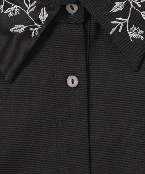 HARE（ハレ）の「アシメフリルシシュウワンピース(HARE)（ワンピース・レディース・ブラック/レッド・FREE）」の12枚目の写真