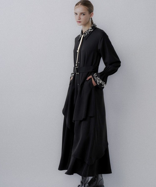 セール】アシメフリルシシュウワンピース(HARE)（ワンピース）｜HARE