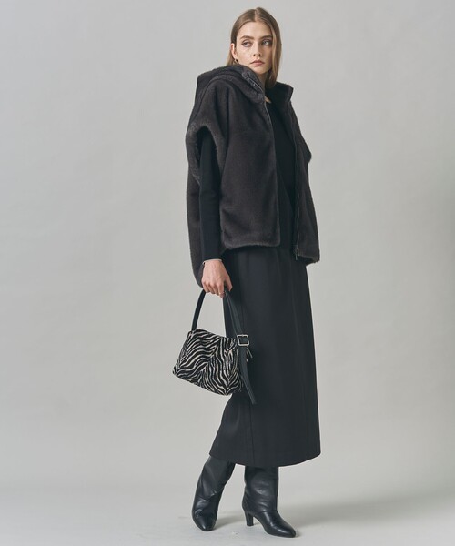 ミンクライクファー フーディジレ コート（その他アウター）｜ICB