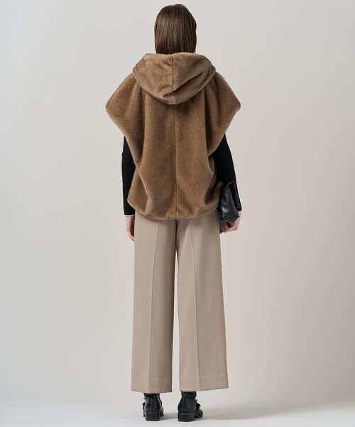 ミンクライクファー フーディジレ コート（その他アウター）｜ICB