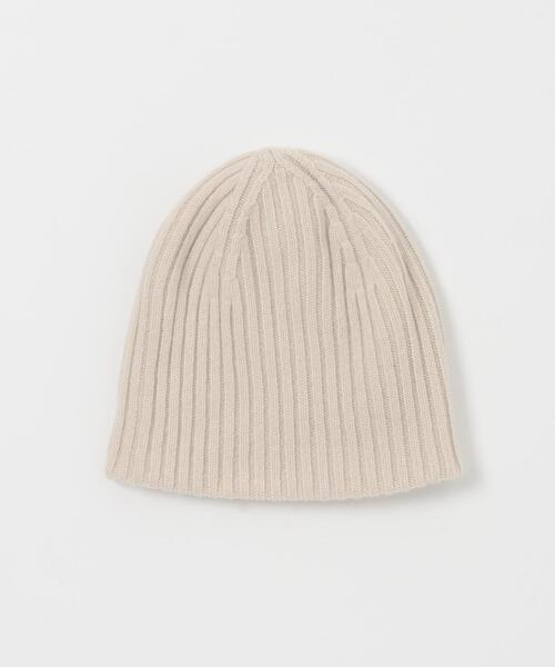 RODE SKO（ロデスコ）の「ASAUCE MELER　ミドルゲージカシミヤリブワッチ（ストール/ショール・レディース・チャコールグレー/ホワイト系その他/ライトグレー・ONE）」の2枚目の写真