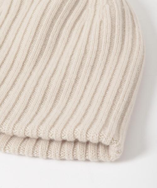 ASAUCE MELER ミドルゲージカシミヤリブワッチ（ニットキャップ