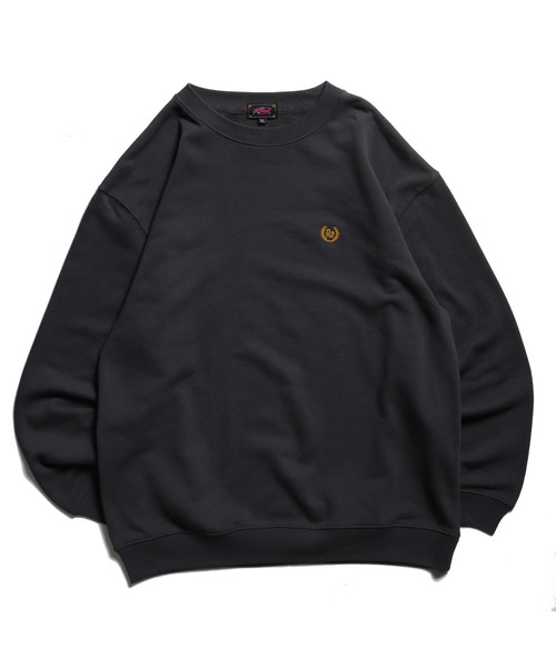 ROTAR(ローター)の「Laurel logo pile SWEAT(スウェット・メンズ・イエロー系その他/ナチュラル/スミクロ/インディゴブルー/ネイビー・MEDIUM/LARGE/X-LARGE)」の9枚目の写真
