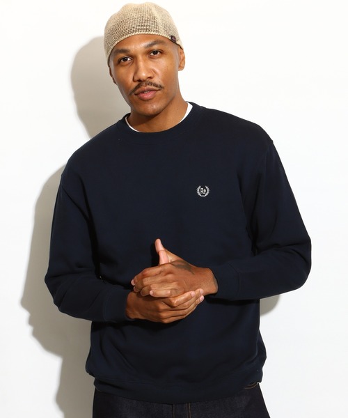 ROTAR(ローター)の「Laurel logo pile SWEAT(スウェット・メンズ・イエロー系その他/ナチュラル/スミクロ/インディゴブルー/ネイビー・MEDIUM/LARGE/X-LARGE)」の6枚目の写真