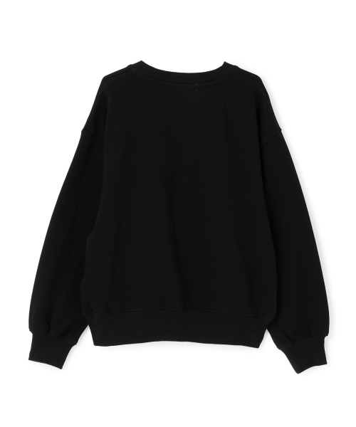 X-girl Stages（エックスガールステージス）の「【TBSドラマ フェイクマミー 着用アイテム】スケボーガールオーロラプリントトレーナー（スウェット・キッズ・ブラック/スモークピンク・130cm/140cm/100cm/110cm/120cm/90cm）」の3枚目の写真