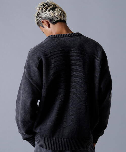 DANKE SCHON（ダンケシェーン）の「DankeSchon/ダンケシェーン/BORN KNIT（ニット/セーター・レディース・ベージュ/ブラック・L/M）」の6枚目の写真
