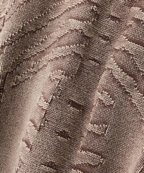 DANKE SCHON（ダンケシェーン）の「DankeSchon/ダンケシェーン/BORN KNIT（ニット/セーター・レディース・ベージュ/ブラック・L/M）」の21枚目の写真