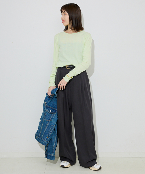 SLOBE IENA(スローブイエナ)の「《WEB限定/追加2》The Mercer Brand The Re-Run Vintage ME253012-157/601(スニーカー・レディース・ホワイト・36/37/38)」の10枚目の写真