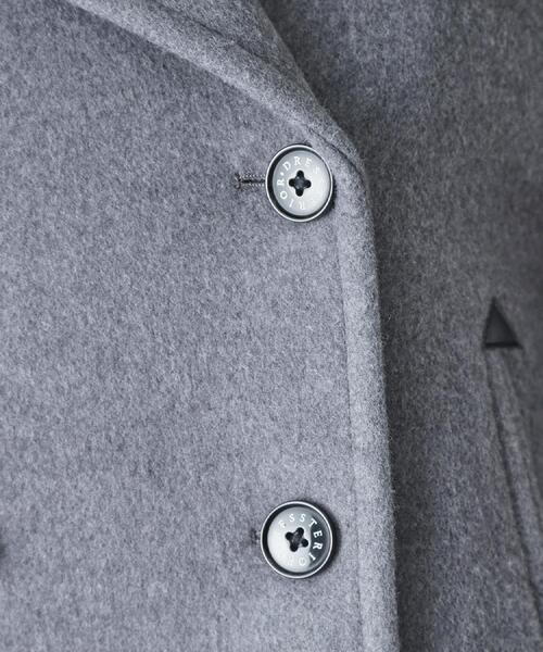 DRESSTERIOR（ドレステリア）の「【CLASSY.12月号/otonaMUSE11月号掲載】Super140'sショートPジャケット（ピーコート・レディース・ネイビー/ダークグレー/オフホワイト・36/34/38）」の17枚目の写真