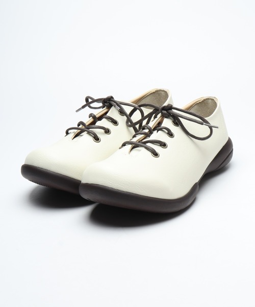 Re:getA(リゲッタ)の「レースアップシューズ R071b(スニーカー・レディース・ブラック/ホワイト/ブラウン・S/M/L/LL)」の6枚目の写真