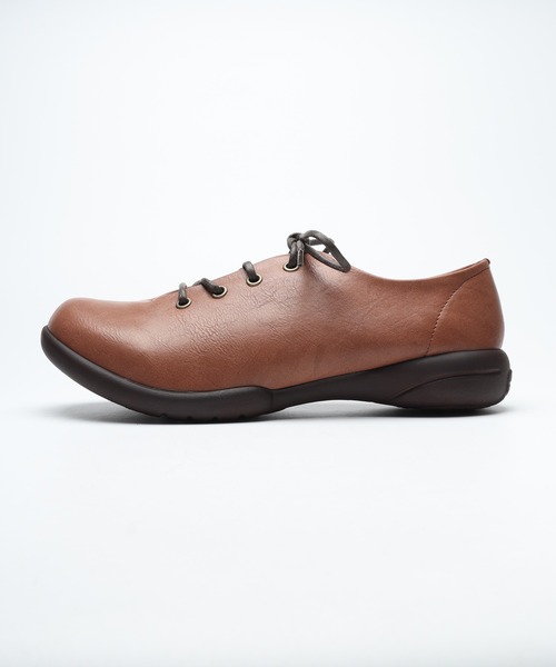 Re:getA(リゲッタ)の「レースアップシューズ R071b(スニーカー・レディース・ブラック/ホワイト/ブラウン・S/M/L/LL)」の13枚目の写真