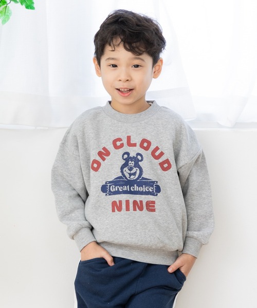 chil2(チルツー)の「裏起毛 プリントトレーナー(スウェット・キッズ・I/B/G/A/H/J/C/D/E/F・120cm/130cm/140cm/80cm/90cm/100cm/110cm)」の10枚目の写真