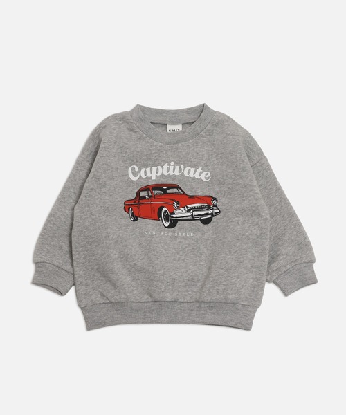 chil2(チルツー)の「裏起毛 プリントトレーナー(スウェット・キッズ・I/B/G/A/H/J/C/D/E/F・120cm/130cm/140cm/80cm/90cm/100cm/110cm)」の11枚目の写真