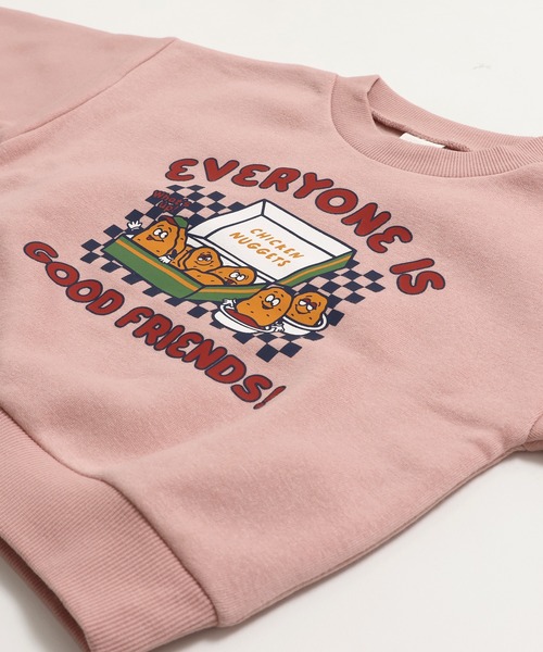 chil2(チルツー)の「裏起毛 プリントトレーナー(スウェット・キッズ・I/B/G/A/H/J/C/D/E/F・120cm/130cm/140cm/80cm/90cm/100cm/110cm)」の20枚目の写真