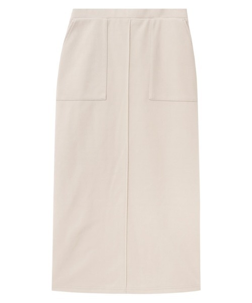 Pierrot(ピエロ)の「カット起毛ポケットIラインスカート(スカート・レディース・ベージュ系その他/ブラック/アイボリー/チャコール・M/PL/PM/L)」の17枚目の写真