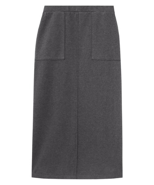 Pierrot(ピエロ)の「カット起毛ポケットIラインスカート(スカート・レディース・ベージュ系その他/ブラック/アイボリー/チャコール・M/PL/PM/L)」の12枚目の写真