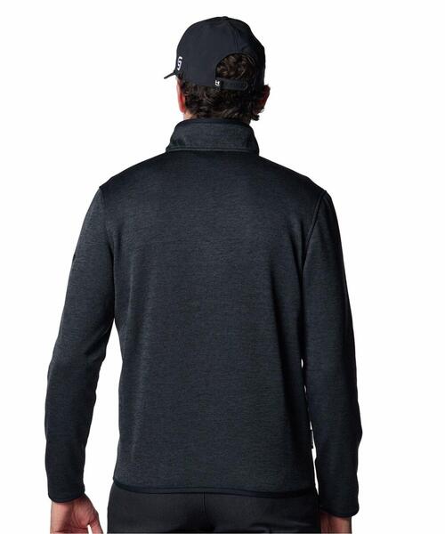 UNDER ARMOUR(アンダーアーマー)の「UAドライブ セーターフリース 1/2ジップ ジャケット(ゴルフ/メンズ)(その他アウター・メンズ・ブラック・XL/L/M/2XL/S)」の2枚目の写真
