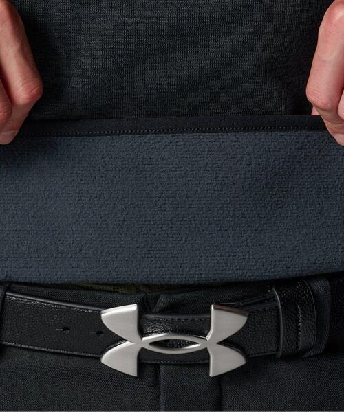 UNDER ARMOUR(アンダーアーマー)の「UAドライブ セーターフリース 1/2ジップ ジャケット(ゴルフ/メンズ)(その他アウター・メンズ・ブラック・XL/L/M/2XL/S)」の5枚目の写真
