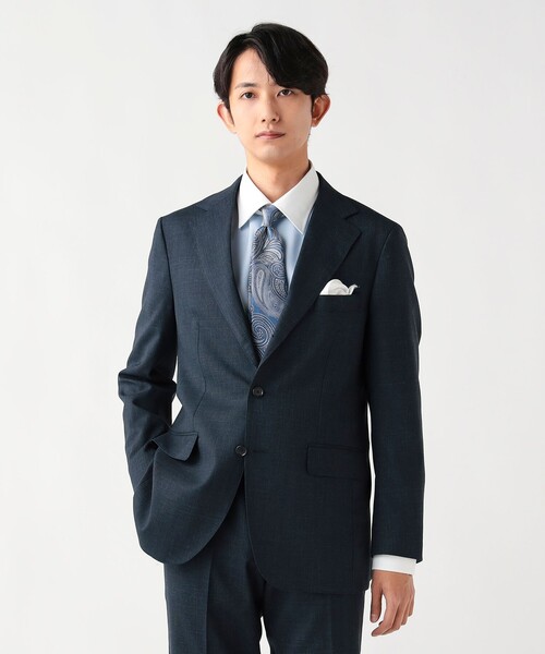 BEAMS HEART(ビームスハート)の「【4/23値下げ】強撚 グレンプレイド 3ボタン スーツ(スーツセット・メンズ・ネイビー・X-LARGE/LARGE/MEDIUM/SMALL)」の9枚目の写真