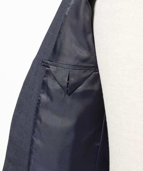 BEAMS HEART(ビームスハート)の「【4/23値下げ】強撚 グレンプレイド 3ボタン スーツ(スーツセット・メンズ・ネイビー・X-LARGE/LARGE/MEDIUM/SMALL)」の3枚目の写真