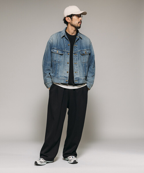 Firsthand（ファーストハンド）の「Firsthand/ファーストハンド スピンドル ダンボール スウェットパンツ / ストレートシルエット（スウェットパンツ・メンズ・ブラック/グレー/ネイビー・MEDIUM/LARGE）」の5枚目の写真