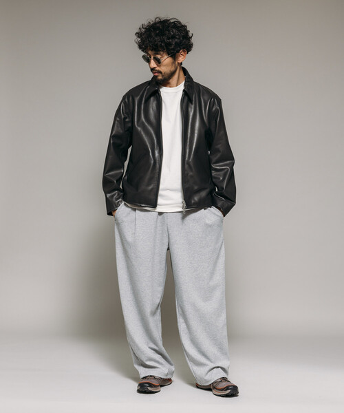 Firsthand（ファーストハンド）の「Firsthand/ファーストハンド スピンドル ダンボール スウェットパンツ / ストレートシルエット（スウェットパンツ・メンズ・ブラック/グレー/ネイビー・MEDIUM/LARGE）」の17枚目の写真