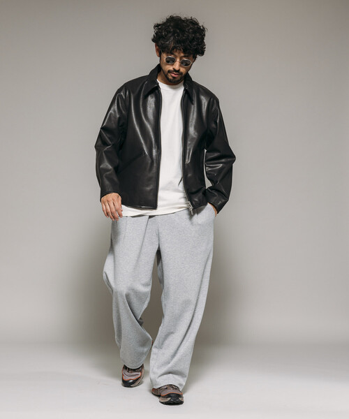 Firsthand（ファーストハンド）の「Firsthand/ファーストハンド スピンドル ダンボール スウェットパンツ / ストレートシルエット（スウェットパンツ・メンズ・ブラック/グレー/ネイビー・MEDIUM/LARGE）」の19枚目の写真