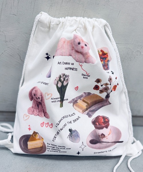 Y2K】ナップサック（バックパック/リュック）｜Y2K SYNAPSE FACTORY