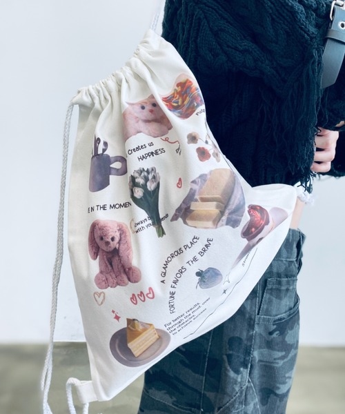 Y2K】ナップサック（バックパック/リュック）｜Y2K SYNAPSE FACTORY