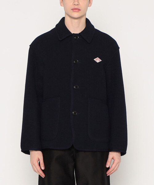 MEN'S WOOL LIGHT PILE COVERALLS JACKET（その他アウター）｜DANTON