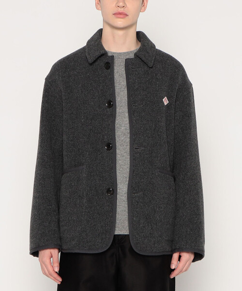 MEN'S WOOL LIGHT PILE COVERALLS JACKET（その他アウター）｜DANTON
