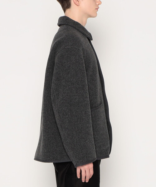 MEN'S WOOL LIGHT PILE COVERALLS JACKET（その他アウター）｜DANTON