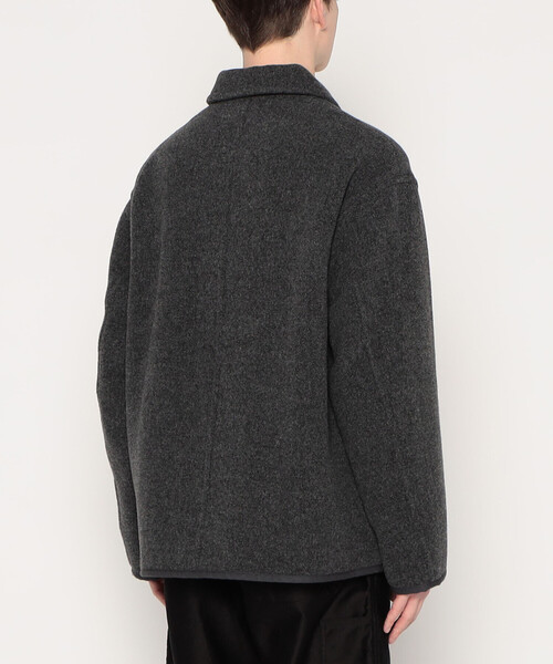 MEN'S WOOL LIGHT PILE COVERALLS JACKET（その他アウター）｜DANTON