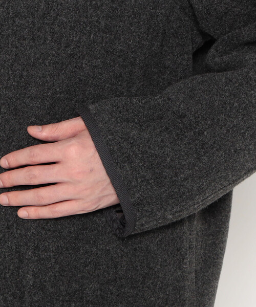 DANTON（ダントン）の「MEN'S WOOL LIGHT PILE COVERALLS JACKET（その他アウター・メンズ・グレー/ベージュ系その他/ネイビー・44/42/38/40）」の10枚目の写真