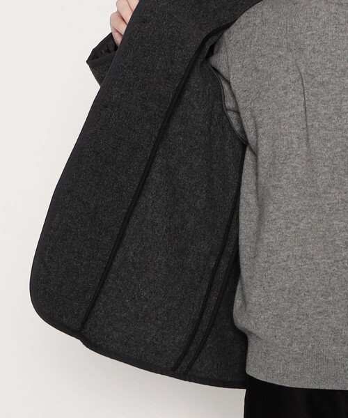 DANTON（ダントン）の「MEN'S WOOL LIGHT PILE COVERALLS JACKET（その他アウター・メンズ・グレー/ベージュ系その他/ネイビー・44/42/38/40）」の13枚目の写真