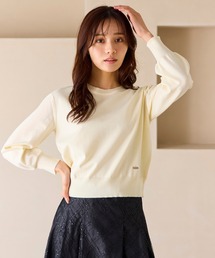 Feroux（フェルゥ）の「美シルエットニット プルオーバー（ニット/セーター）」