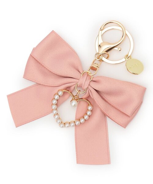 セール】パールハートリボンチャーム（チャーム）｜by LOVEiT（バイ