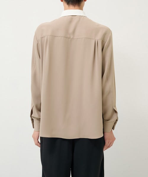 CULLNI】別注 Bi Color Shirt（シャツ/ブラウス）｜CULLNI（クルニ）の