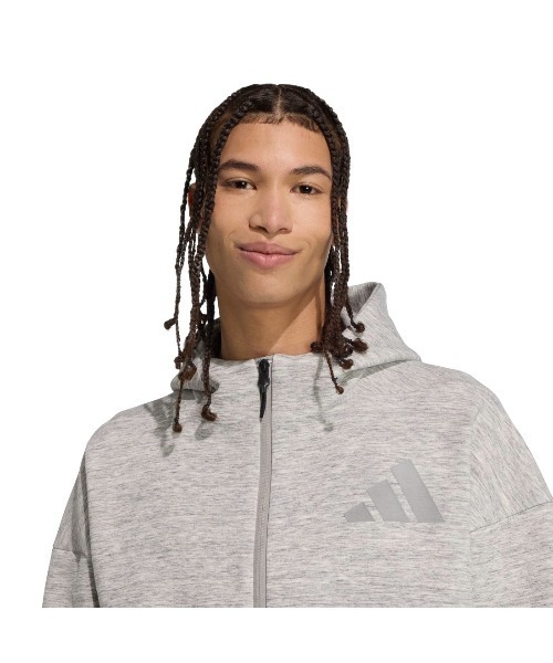 adidas(アディダス)の「アディダス adidas adidas Z.N.E.プレミアム フルジップ パーカー(パーカー・メンズ・ブラック/グレー・S/M/L/LL/3L)」の9枚目の写真